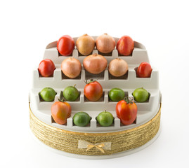 tomatoes lemons onions