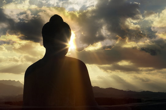 Borobudur Buddhist Temple, Java, Indonesia