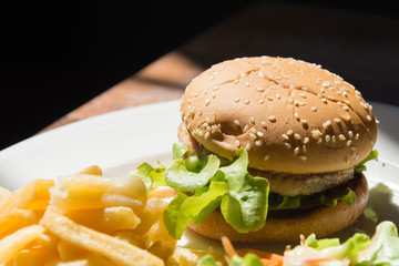 Crispy Chicken Burger