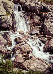 Fototapeta premium Waterfall at High Tatras, Slovakia