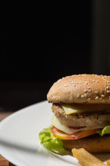 Crispy Chicken Burger