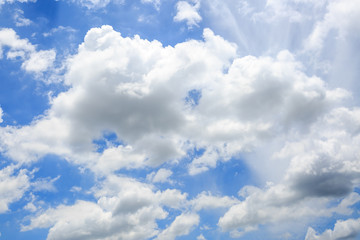 Fototapeta premium clouds on the blue sky