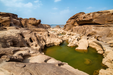 Thailand grand canyon sam pan bok at ubonratchathani
