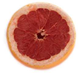grapefruit isolated on white