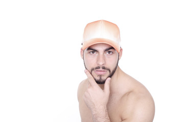 junger Mann mit Base Cap