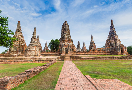 Wat Chaiwatthanaram Temple, Ayutthaya, Thailand