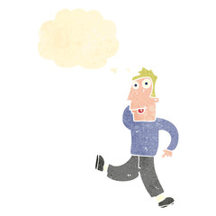 retro cartoon dancing man