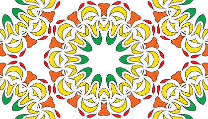 Seamless pattern. Vintage decorative elements. Hand drawn background. Islam, Arabic, Indian, ottoman motifs. Perfect for printing on fabric or paper.