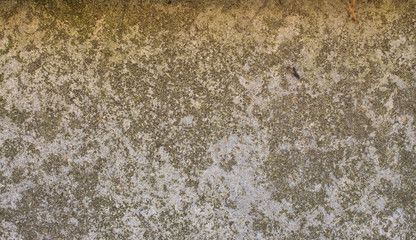 Old concrete with decal