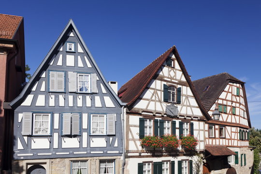 Birthplace of Friedrich Schiller, Marbach am Neckar, Neckartal Valley, Ludwigsburg District, Baden Wurttemberg, Germany