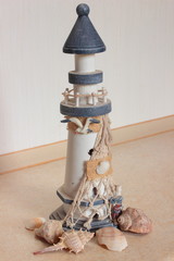 Fototapeta na wymiar souvenir lighthouse