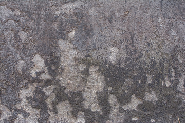 Old concrete with decal