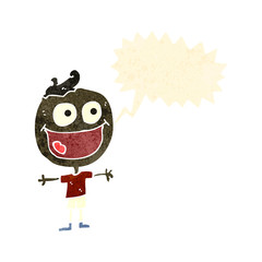 cartoon laughing man