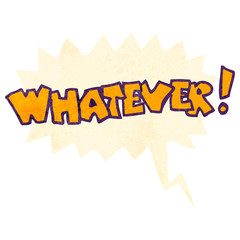 Fototapeta premium retro cartoon comic book whatever shout