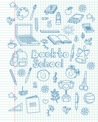 Exercise book return to school