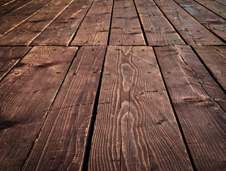 old wood floors with boards