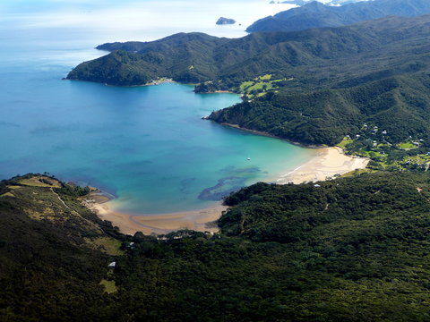 Flug nach Great Barrier Island, Neuseeland