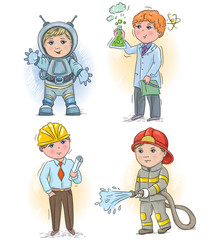 Profession kids 3 © pinkcoala