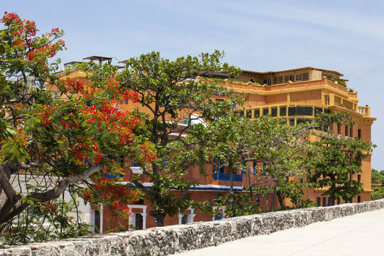 Centro de Cartagena desde la muralla