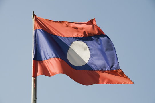 Laos flag, Laos