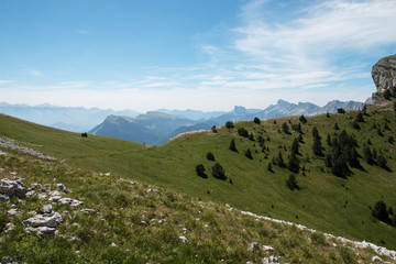 Panorama du Pas de la Balme  , Massif du Vercors
