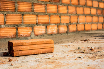 Background of brick wall texture