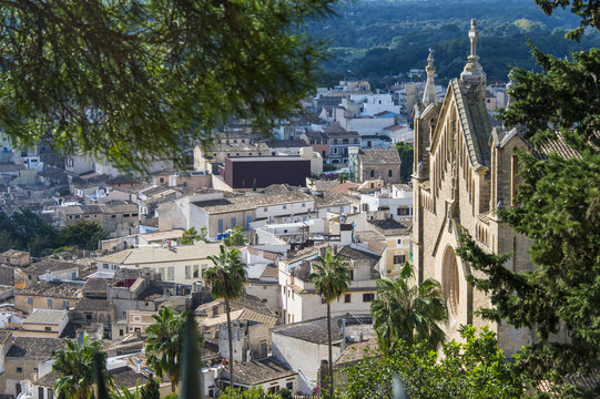 Parish church of Transfiguracio del Senyor, Arta, Mallorca, Balearic Islands, Spain 
