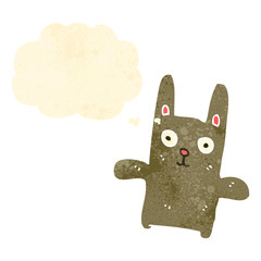 retro cartoon bunny rabbit
