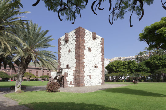 Torre del Conde Tower, San Sebastian, La Gomera, Canary Islands, Spain