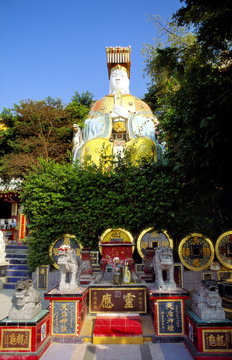 Buddha Statue, Temple Garden, Repulse Bay, Hong Kong Island, Hong Kong