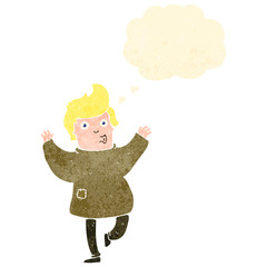 retro cartoon dancing man