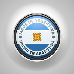 Made in Argentina (non-English text - Made in Argentina)