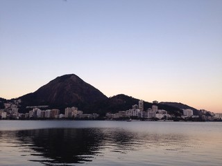 panoramic view of Lagoa in Rio de Janeiro