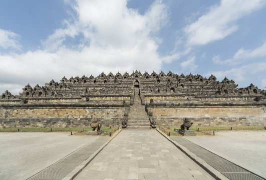 Borobudur Buddhist Temple, Java, Indonesia