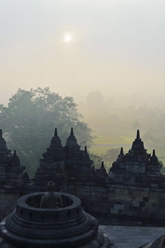 Borobodur, Kedu Plain, Java, Indonesia