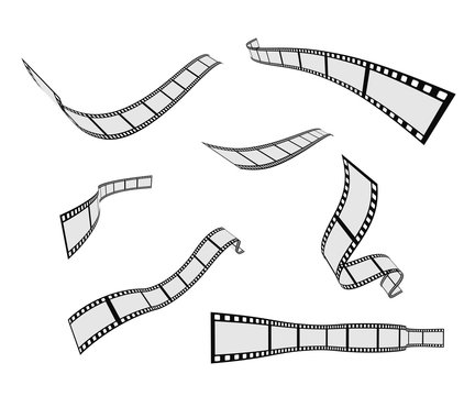film strip roll design element