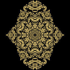 Damask Vector Oriental Pattern