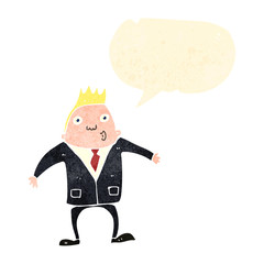 retro cartoon man shrugging shoulders