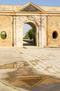 Ottoman monumental gate, La Goulette, Tunisia