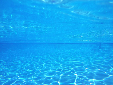 Blue Pool Underwater