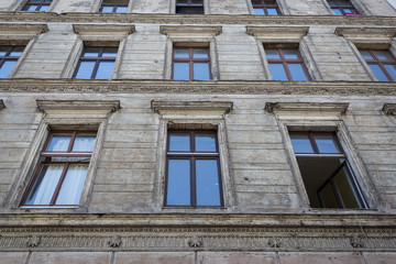 old building facade, berlin, germany