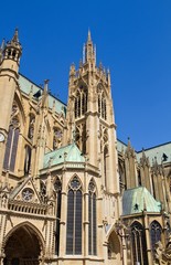 Fototapeta na wymiar Kathedrale von Metz