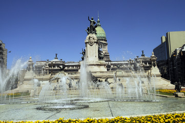 Plaza del congreso Buenos Aires Plaza de los Dos Congresos Argentina