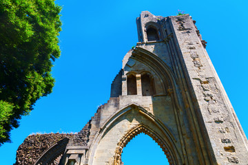 Glastonbury Abbey in Glastonbury, England