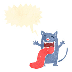 retro cartoon cat