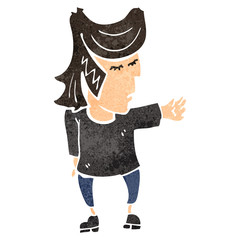 retro cartoon cool guy