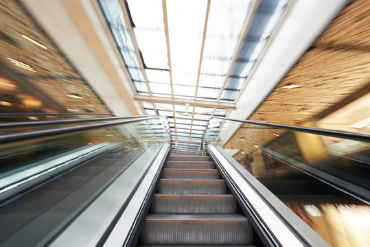 Shopping Mall  Escalators