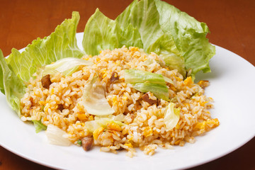 レタスチャーハン