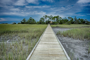 Obraz premium hunting island beach scenes