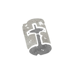 retro cartoon knight's helmet
